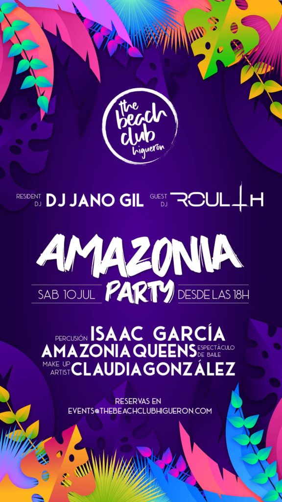 The Beach Club Higuerón - Party - Amazonia Party